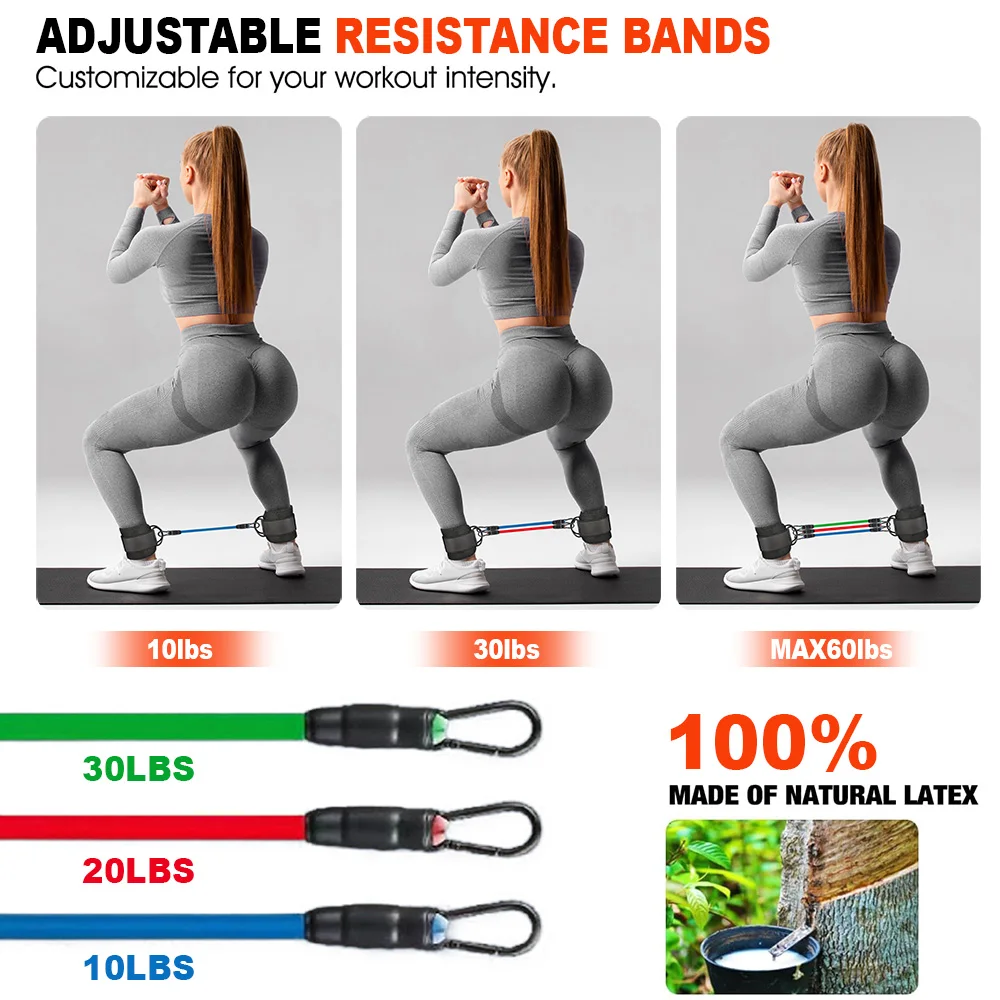 LegSculpt - Ankle Resistance Cuff Bands